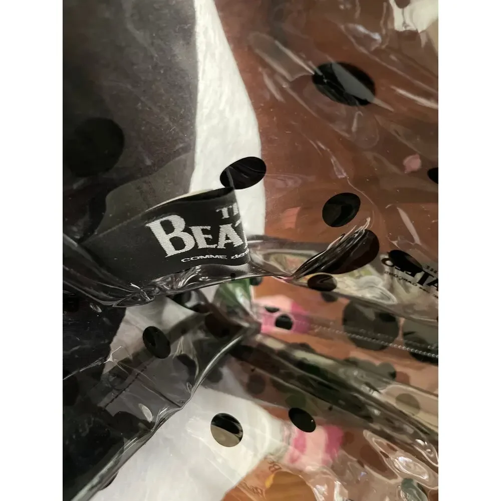 Comme des Garçons Beatles Beatles CDG clear Bag